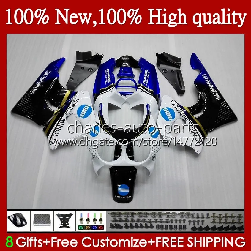 Body For HONDA CBR 893RR 900RR CBR893RR 94 95 96 97 KONICA blue 95HC.2 CBR893 CBR900 CBR 900 893 RR CBR900RR 1994 1995 1996 1997 Fairings