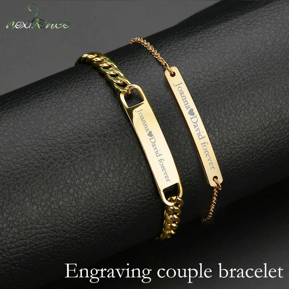 Phoenix Angela Couples Bracelets – His & Hers Stainless Steel, Adjustable, Custom Engraved Matching Set - View #11