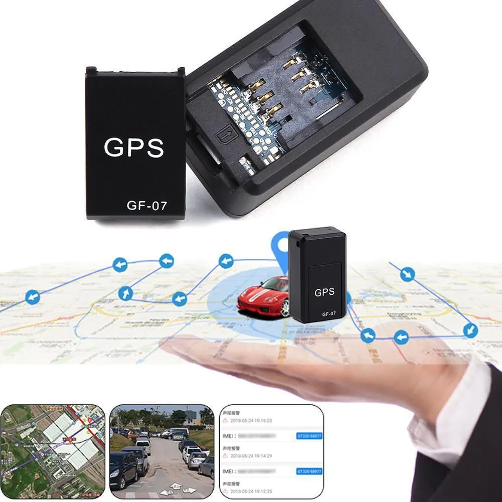 GF07 GSM GPRS minibil Magnetisk GPS Anti-Lost inspelningsspårningsenhet Locator Tracker RasTreador Tracker GPS Buil-in Li-Ion Batteri