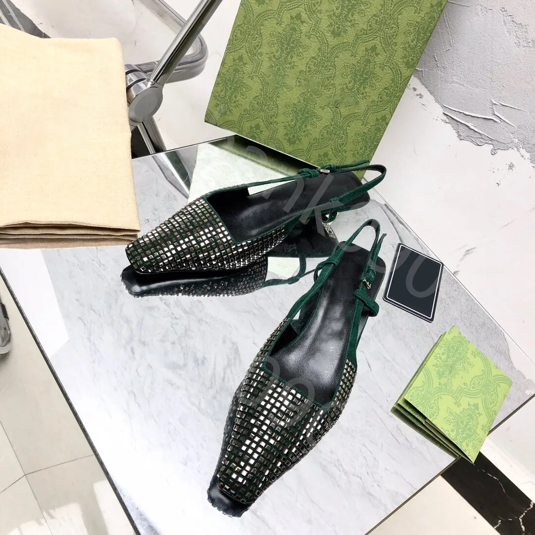Lyxdesigner skor mode kvalitet l￤der kl￤nning skor grossistpris sandaler sommar bankett h￶gklackade sexiga pumpar pekade t￥ sele med l￥da storlek 35-41
