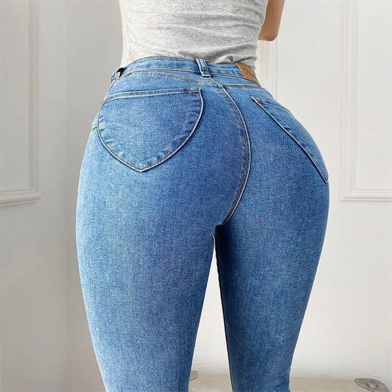 Mujer Pantalones Hip Skinny Sexy Calças De Brim Apertado Stripy Cintura Alta  Formando Pêssego Jeans Calça Calça Estilo Coreano Senhoras Calças De  $271,57