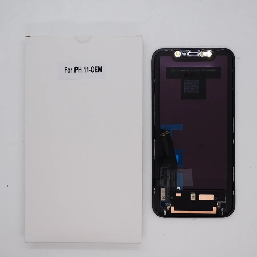 Écran LCD pour le remplacement de l'assemblage du numériseur des panneaux d'écran OEM de l'iPhone 11