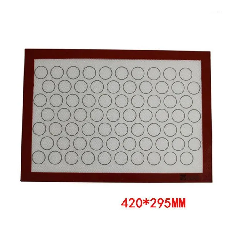 Baking & Pastry Tools Silicone Macaron Dough Mat Sheet Macaroon Oven Mould Tray Cake Bakeware1