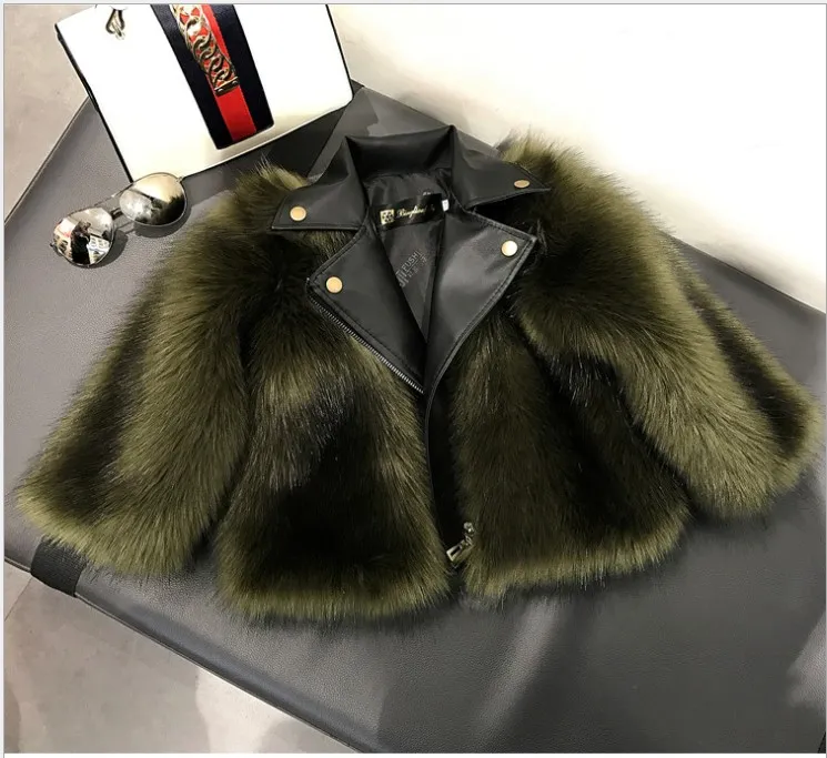 2021 Neue Kurze Stil Mdchen Pelz Mntel Jacken... Von $31.02 | DHgate