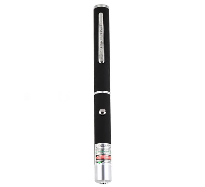 15CM Great Powerful Green Blue Purple Red Laser Pointer Pen Stylus Beam Light Lights 5mW Professional High Power Laser