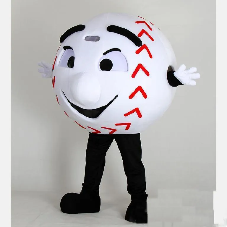 2019 Usine professionnelle Baseball Sport Team Cheerleading School Mascot Costume Adulte Size285t