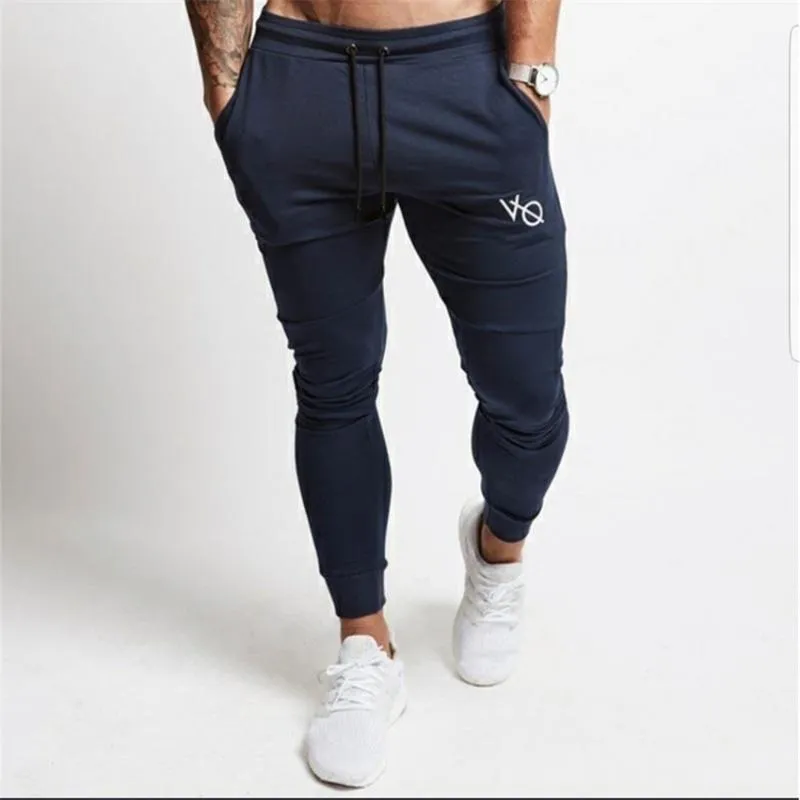 Summer Gyms Brand Men Pantalons Pantalons Men VO Pantalon Casual Pantalons de survêtement des hommes 2018 Joggers Fitness Pantalon Homme Black11