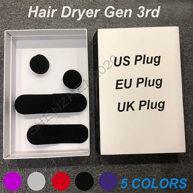 Gen3 3rd generacji Brak wentylatora Suszarka do włosów Profesjonalne narzędzia Salonowe Dryadowe Ogrzewanie Szybkość Szybkość Suszarka