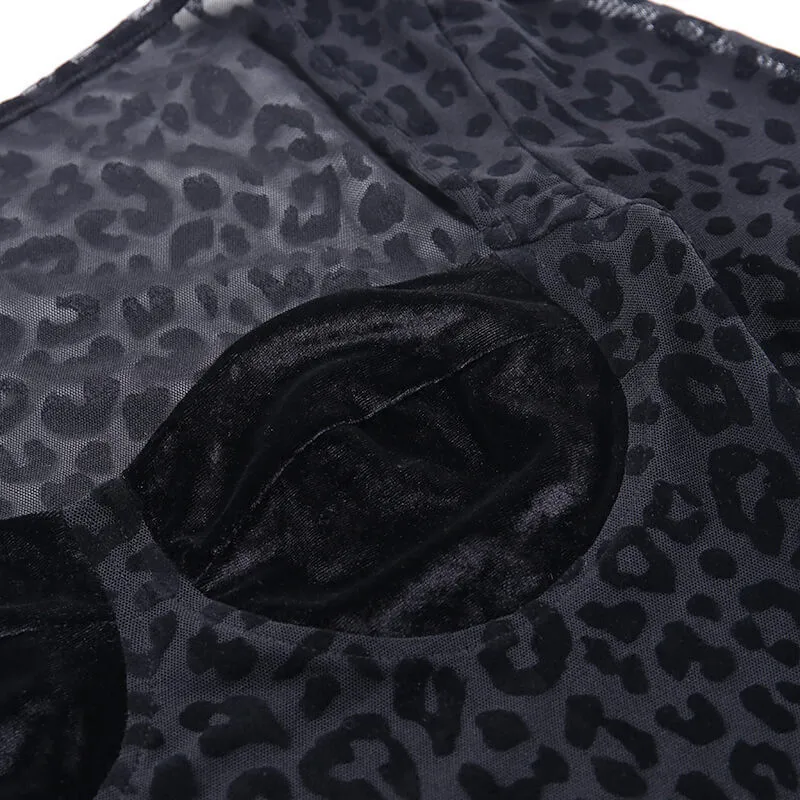mesh leopard bodysuit08