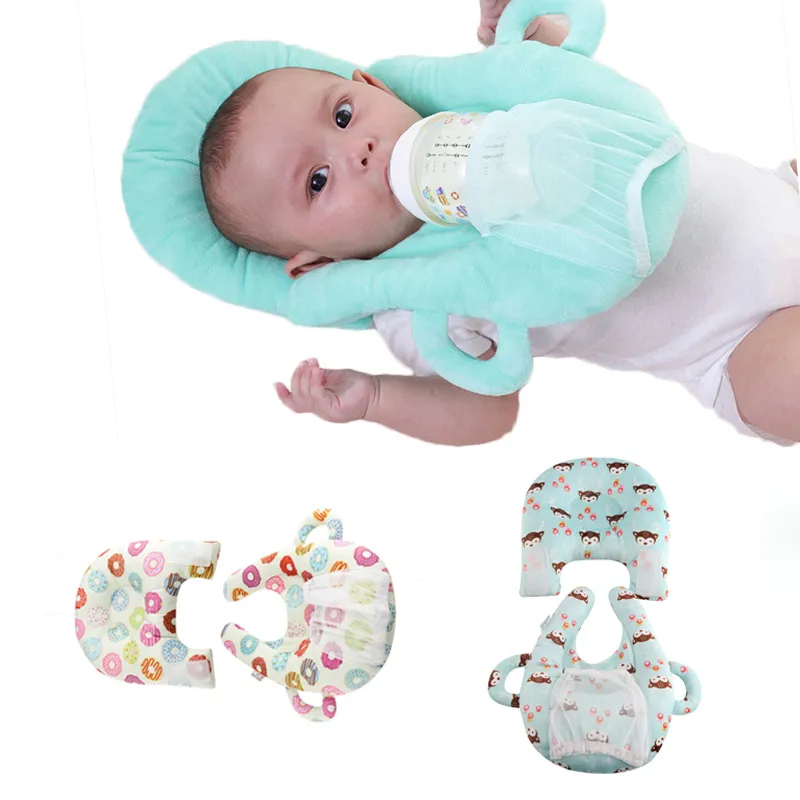0-12 mesi Baby Nursing Neonato Allattamento al seno Sicurezza dell'alimentazione Cuscino morbido lavabile regolabile LJ200916