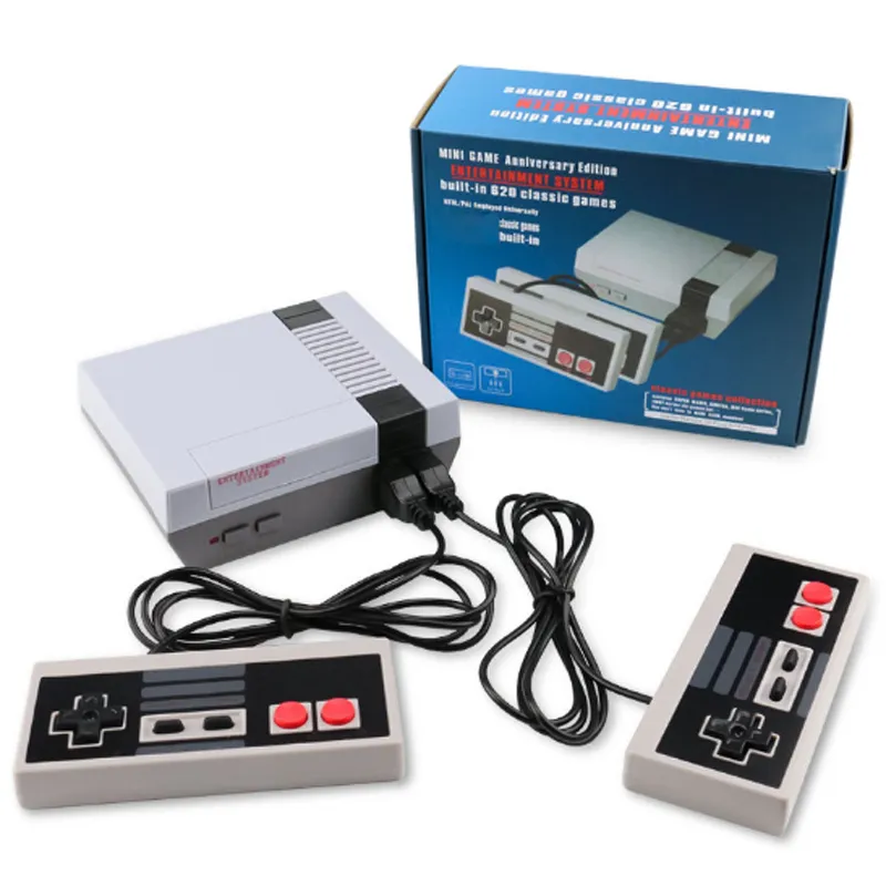 Mini TV Game Console 620 Handheld Video For Nes Gry WTH Detaliczny Pakiet Box