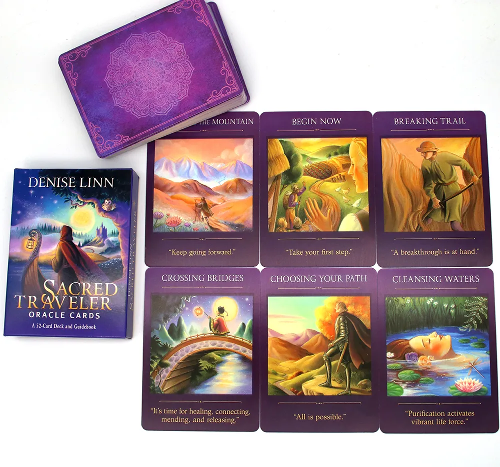 IN STOCK Tarot Sacred Traveler Oracle Card: 52 Card Deck And Travel Guide  Card Guided By Denise Linn From Freeshipping1, $4.53 | DHgate Israel