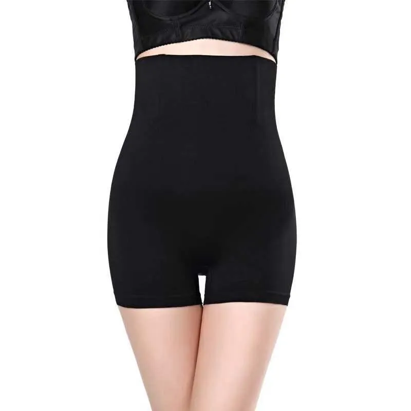Plus Size Cotton Boxer Shorts With High Waist And Slimming Effect