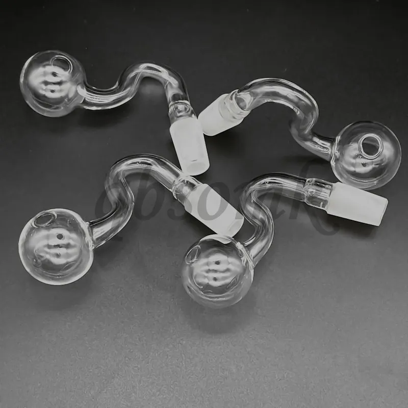 Bulk Order QBsomk Pyrex Clear Glass Oil Burner Pipe Thick 10mm, 14mm ...