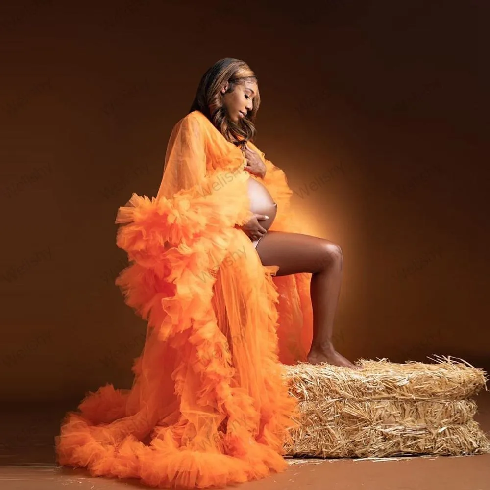 Orange Tulle Maternity Prom Dress Extra Puffy Long... From Newdeve, $77.83 | DHgate.Com Orange Tulle Maternity Prom Dress Extra Puffy Long... From Newdeve, $77.83 | DHgate.Com