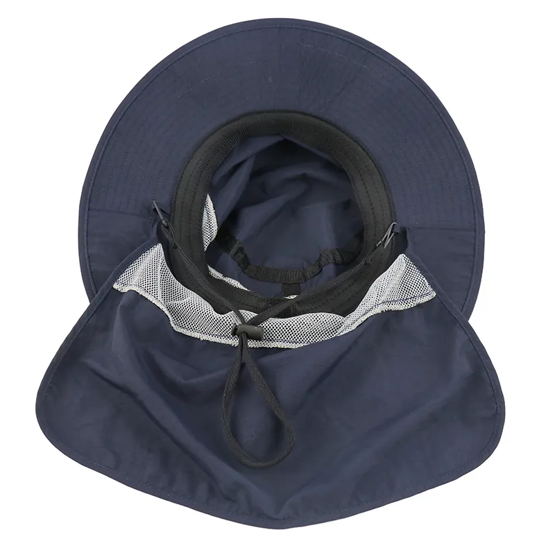 CAMOLAND Waterproof Packable Bucket Hat With Neck Flap UV