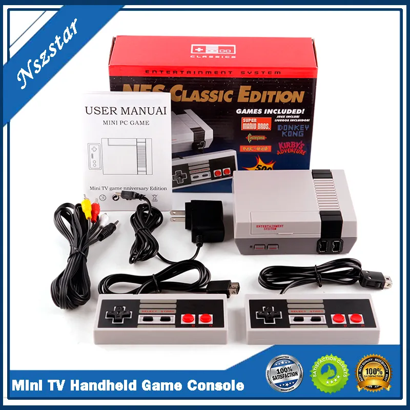 Super Famicom Mini SFC TV Vídeo Handheld Game Console Sistema de entretenimento para NES SNES JOGOS English Caixa de varejo