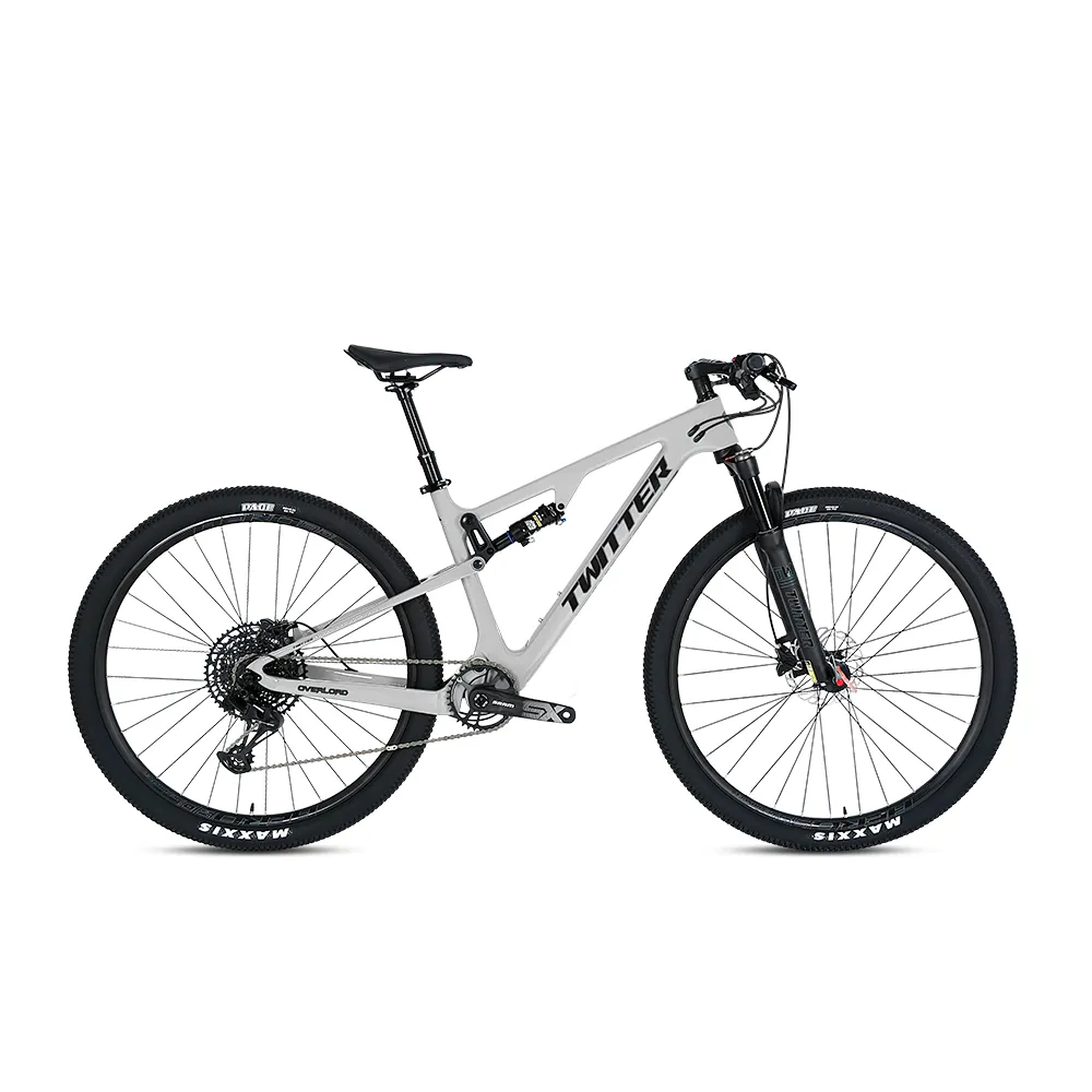 Twitter SRAM-SX-Eagle-12 Hastighet All Terrain Double Shock Absorber Carbon Fiber Mountain Cross-Country Adult Bike Road Bike Cykling