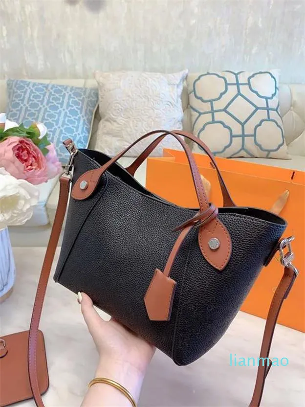 De echte designer handtas draag schoudertassen vrouwen leer over vrouw tas portemonnees emmer bakken meisjes