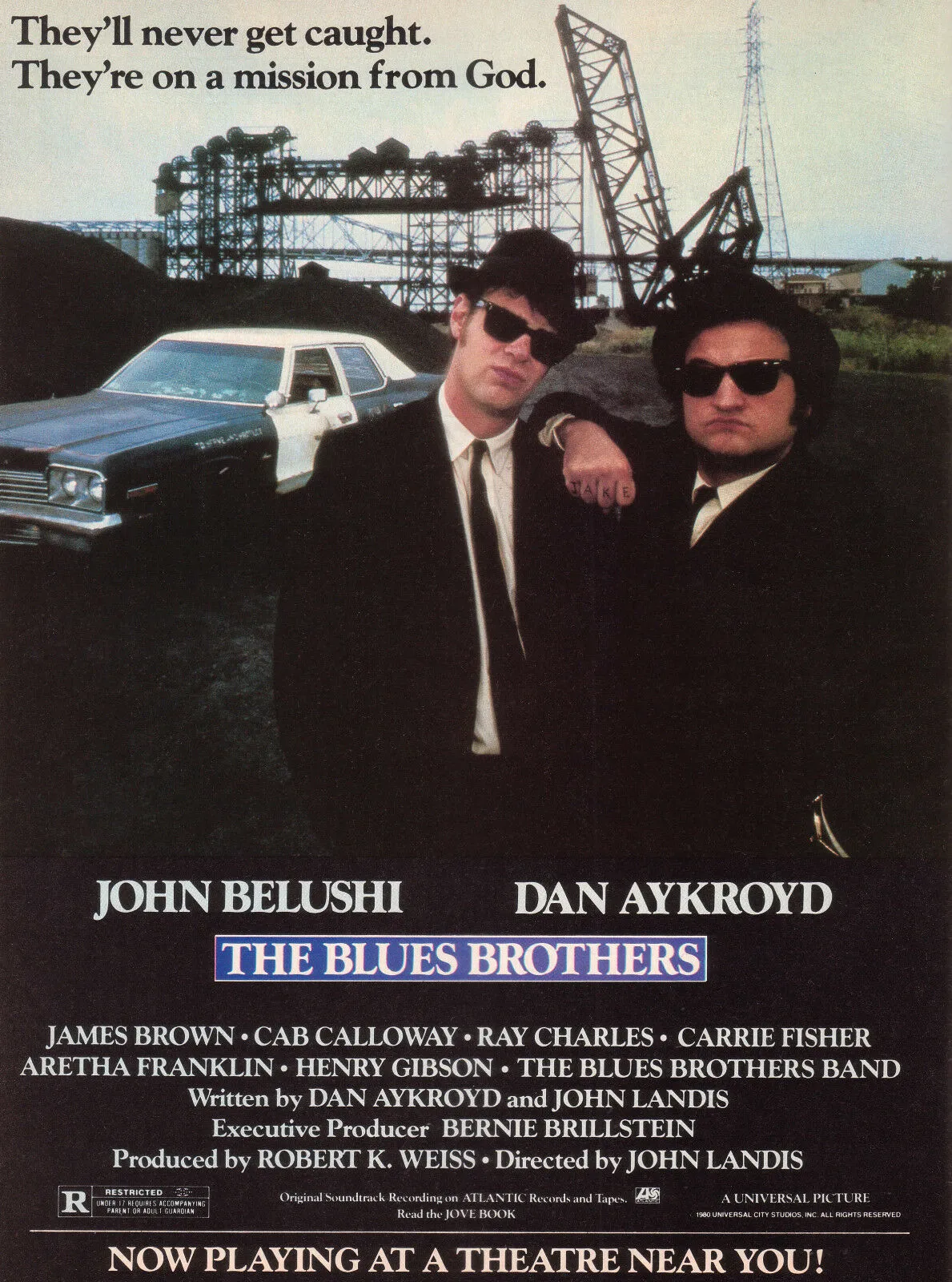 THE BLUES BROTHERS Paintings Art Film Print Silk Poster Home Wall Decor 60x90cm