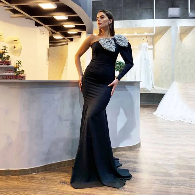 Big black prom dress sale