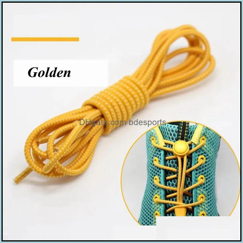 Lazy Shoelaces Quick Rubber Kids Sneakers Shoelace No Tie Laces Lock Shoestrings Elastic Boots Unisex Shoe Rope