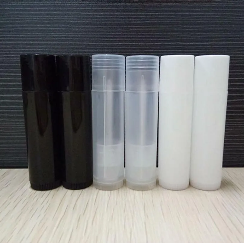 Großhandel Günstige 5g PP Lippenstift Tube Kunststoff Transparente Nachfüllbare Leere Lippenbalsam Pinsel Glanz Verpackung Flasche