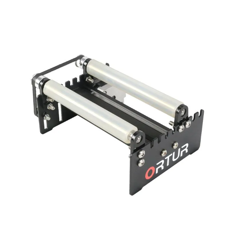 Printers 2021 verkopen Ortur Leaser graveermodule Y-as Rotary Roller Gravure Module voor laser cilindrische objecten blikjes