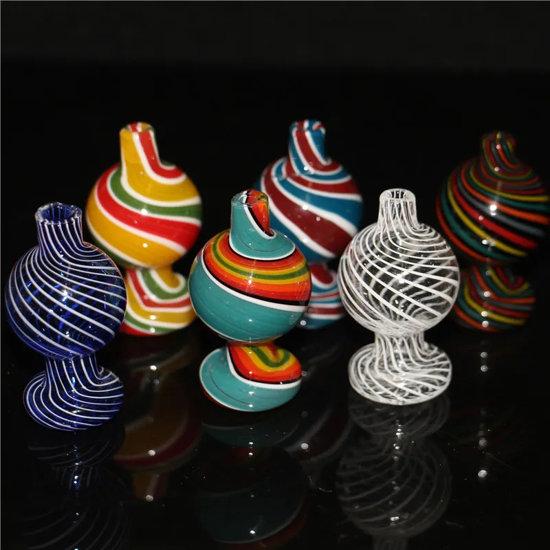 smoking Glass bubble carb cap fit for 20mm 25mm quartz bangers nail X XL banger Water Pipe