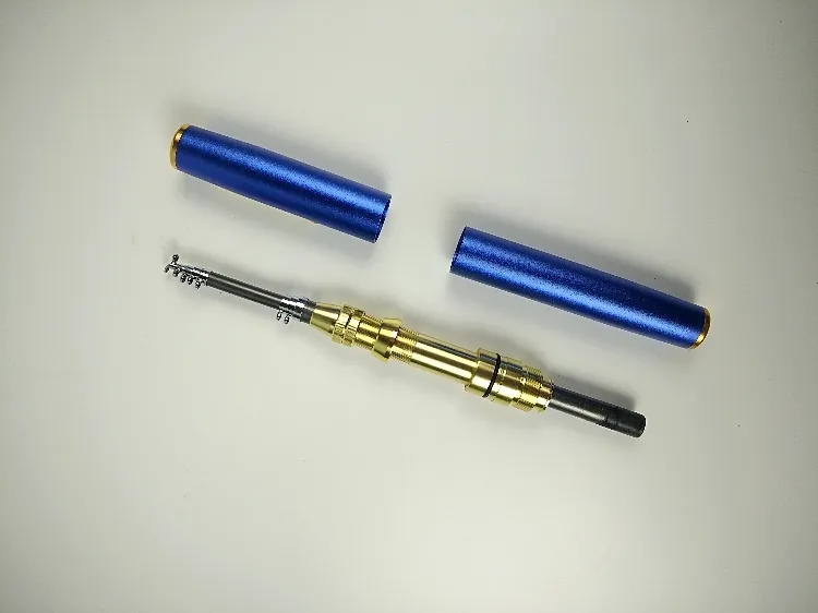 Portable Telescopic Pocket Rod Set 18m/21m Pen Shape Telescopic Baitcasting  Rod For Rock Fishing, Mini Metal Shell Cast Reel 201026168132 From Yuxg,  $24.37