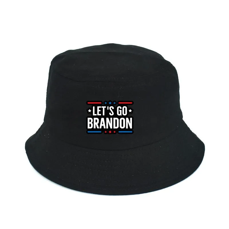 LET`S GO BRANDON Printing Sun Hats Fisherman Cap 2024 Presidential Election Hat Adults Universal