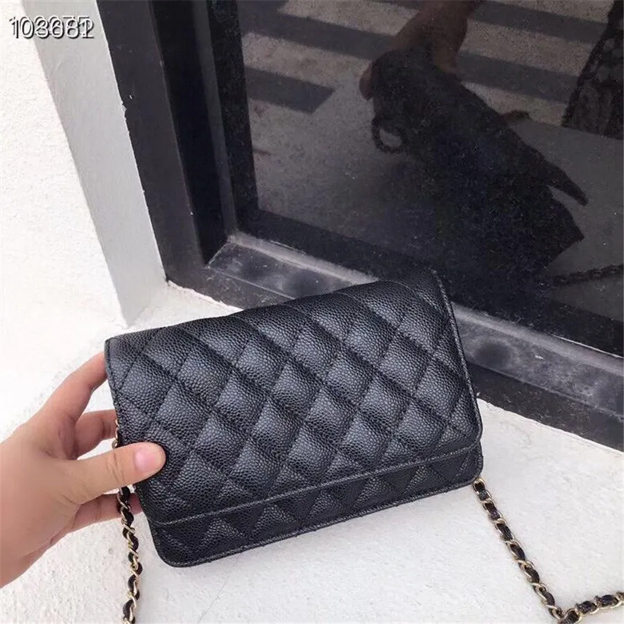 2020 Fashion Women Casual Messenger Bag Women Cross Body Chain Bag Handväska Satchel Purse Kosmetiska väskor