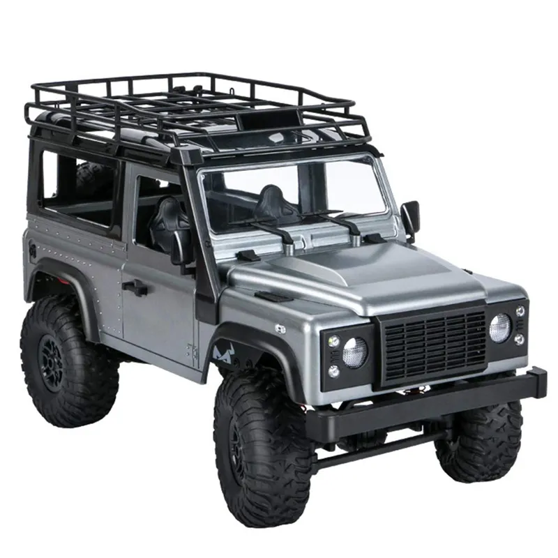 2.4G Fjärrkontroll off-road fordon MS D90 4WD RC CAR 1/12 Skala Defender Electric Remote Control Car Toy for Boy Gift med