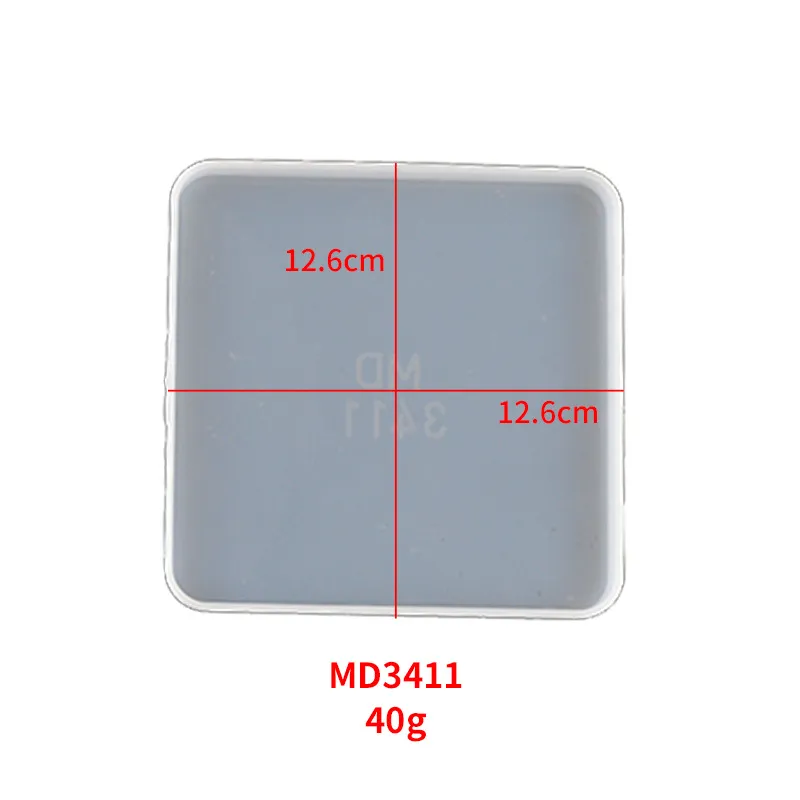 3 PCS Large Resin Molds Silicone Kit, Including Deep Hexagon