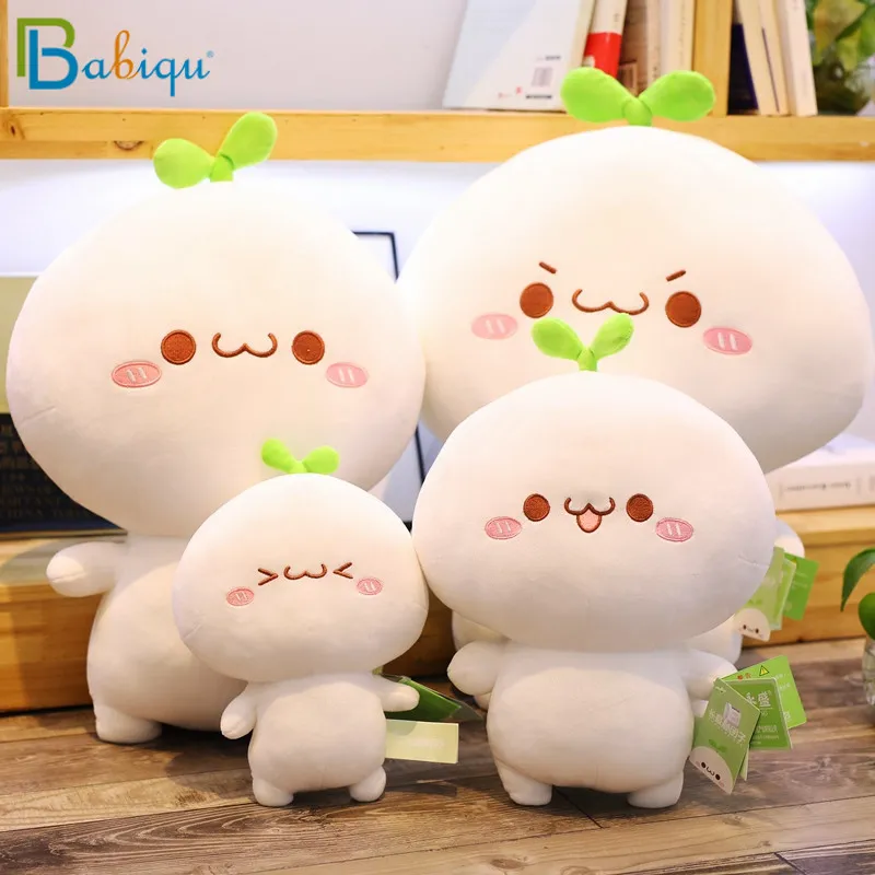 Kawaii Funny Dumpling Plush Toy Soft Jellyfish Stuffed Animal Doll