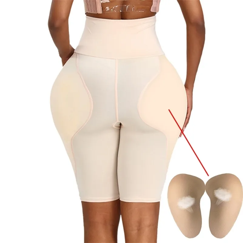 Crossdresser Butt Hip Enhancer Padded Shaper Panties Silicone Hip Pads  Shemale Transgender Fake Ass Enhancer Underwear 201222