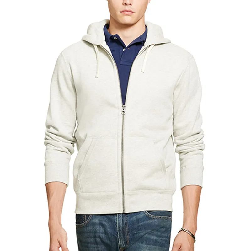 ralph lauren Habille Homme Polo Jacket Hoodies et Sweatshirts Automne Solide Casual avec une Hood Sport Veste Zipper Casual Hommes Meilleure Qualité Livraison gratuite