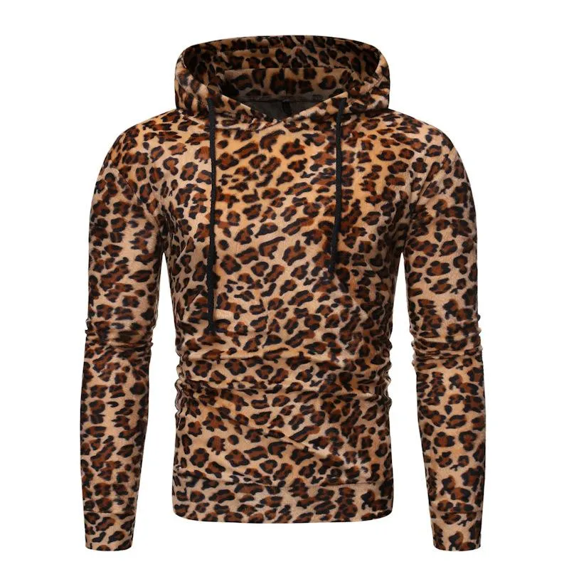 Mens leopard hotsell print sweatshirt