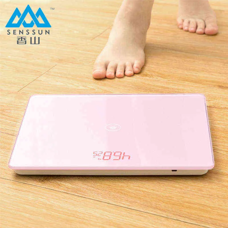 Body Human Weight Scale Electronic Smart Cute Bathroom Weight Scale Weighing Machine Bascula Corporal Household Products DE50TZ H1229