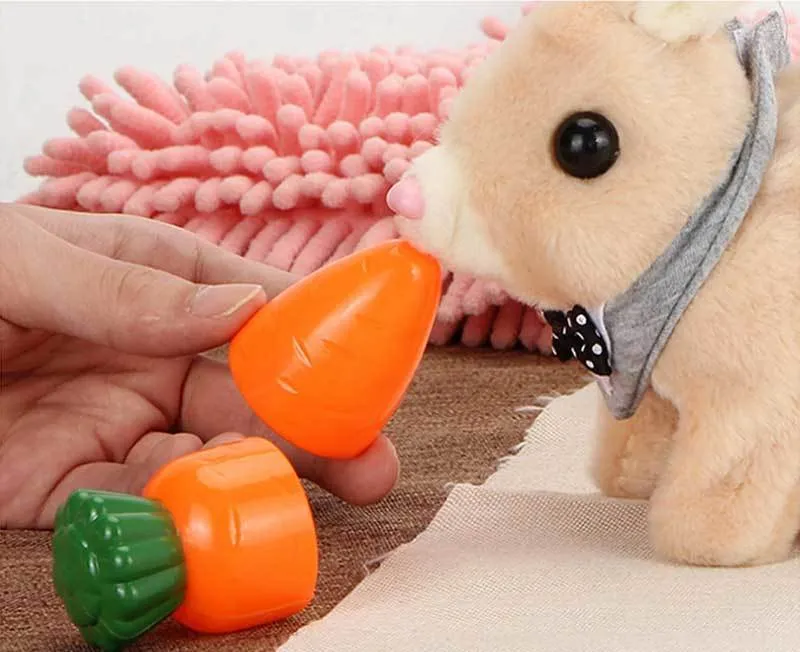 Mini Robot Lapin Jouet Enfant - Capteur De Gestes - Cadeau Noël Et Anniversaire - Neuf