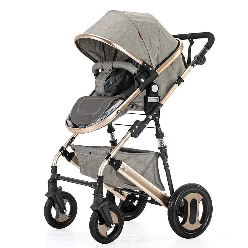 Passeggini# High View Passeggini Light Pieging UltraLight può sedersi e gettare carrello portatile per bambini Simple Ombrella Car LJ200901 Q240429