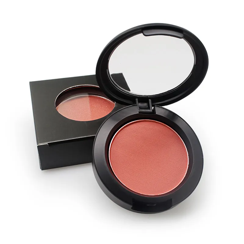 VMAE Горячие Продажи Одноцветный Blush Face Cheek Нажата Порошок OEM Blusher Палитра Сделайте свой собственный личный этикетки Макияж Blush