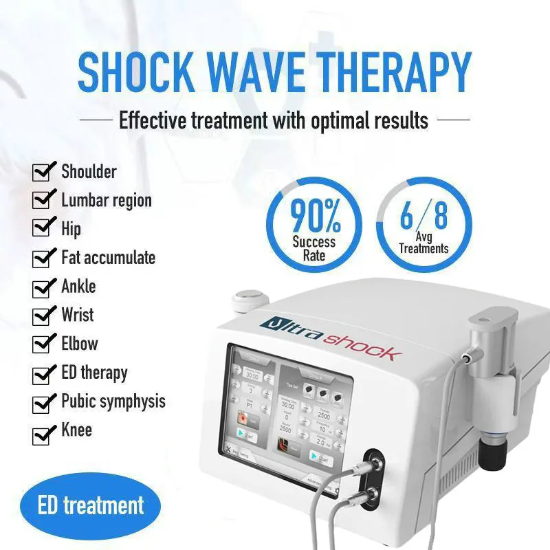 Em Shockwave Device 2in1 Shock Wave Therapy Machine for Erectile  Dysfunction Medical Equipments Shockwave