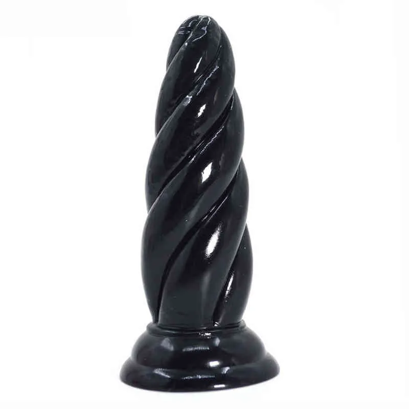 Nxy dildos anal leksaker vuxna sexprodukter män och kvinnors bakgård plug spiral gradvis in i stor onani sugkopp falsk penis 0225