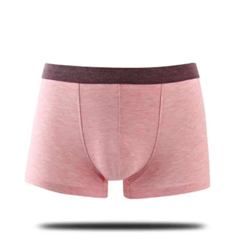 Sexy New Underpants Comfortable Soft Cotton Breathable Fashion Japanese U Convex Boxer Shorts Designer Male Underwear Casual Print Mens