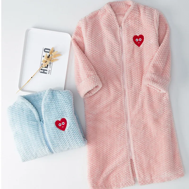 Peignoir deals zippé fille