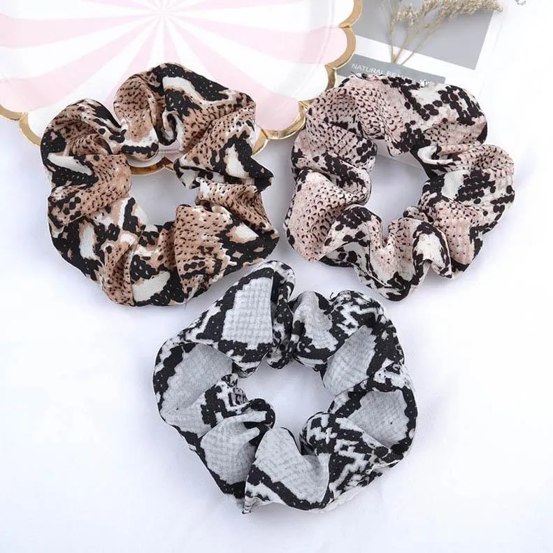 Leopard women scrunchies women hair bands fashion girls hairbands designer hair accessories for women hair bands designer head bands A10306