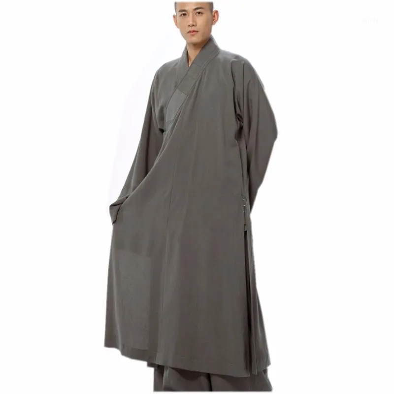 Vêtements ethniques Zanying Cupro Silk Monk Robe Traditionnelle Lâche ZYS2561