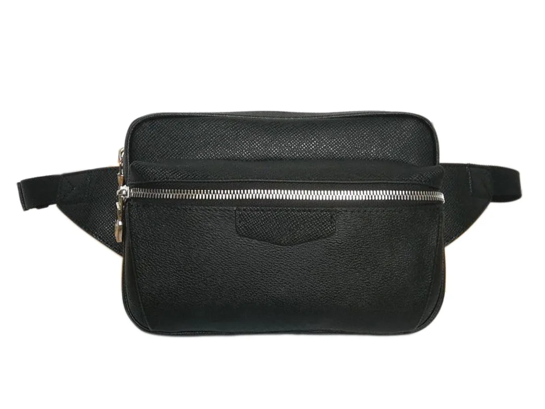 Utomhus Fanny Pack midjepåse Bumbag Flower Designers Män handväskor Mens Axelväskor Kvinnor Real Leather Chain Crossbody Bag Famous Circle Purse Luxury Handväskor