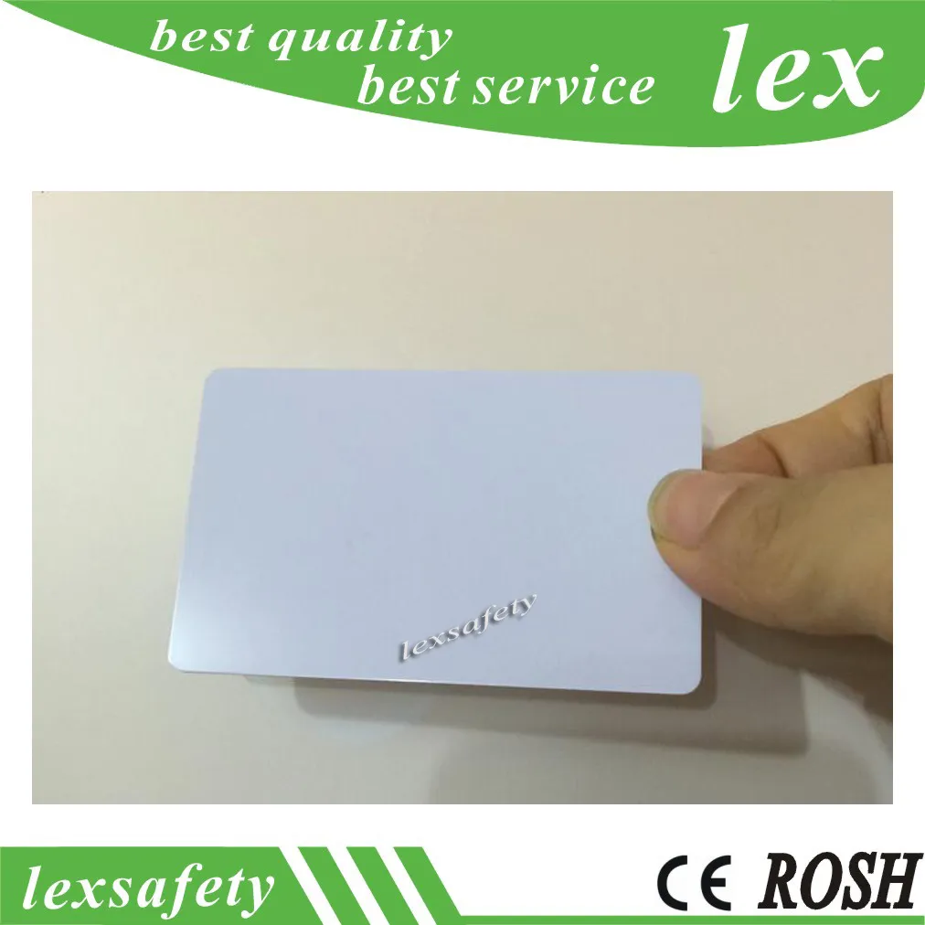 100 Stück benutzerdefinierte ISO15693 Passive PVC RFID kontaktlose klassische Smartcard 13,56 MHz Icode SLI RFID Hotelschlüsselkarten